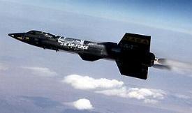 Die X-15 im Flug